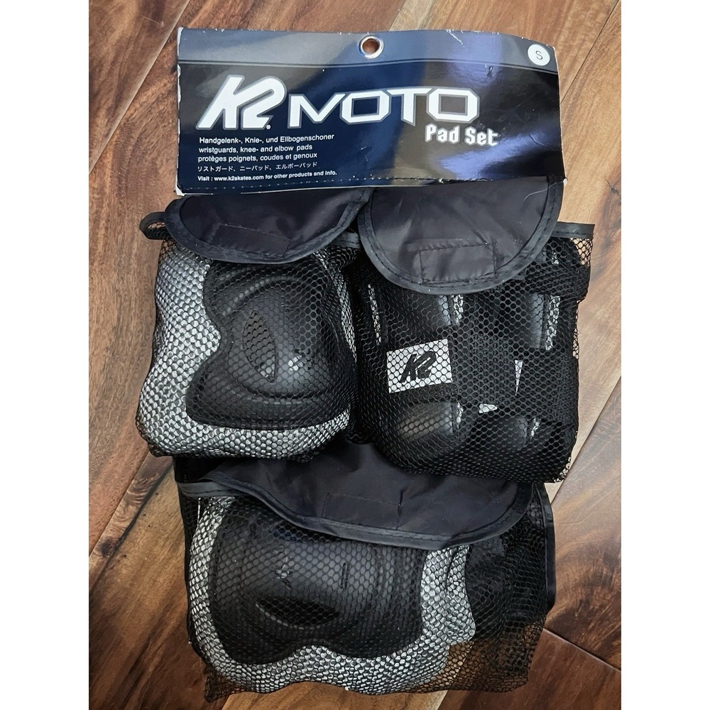 K2 Moto Pad Set Size S Knee Elbow Wrist Protection Inline Skating